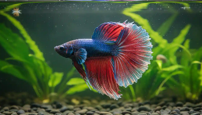 어항속 물고기 베타(Betta)