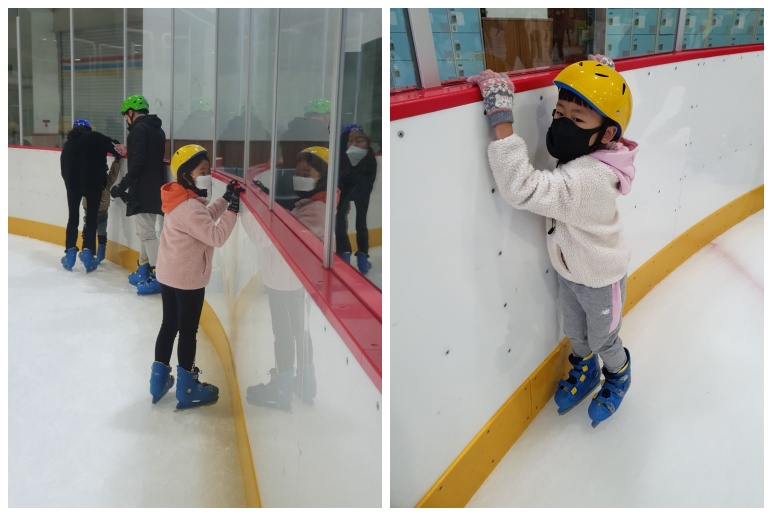 스케이트 타는 아이들 사진