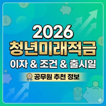 청년미래적금 조건
