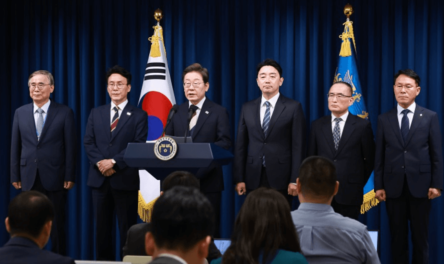 이재명 대통령 정부 인사 발표 국무총리 김민석