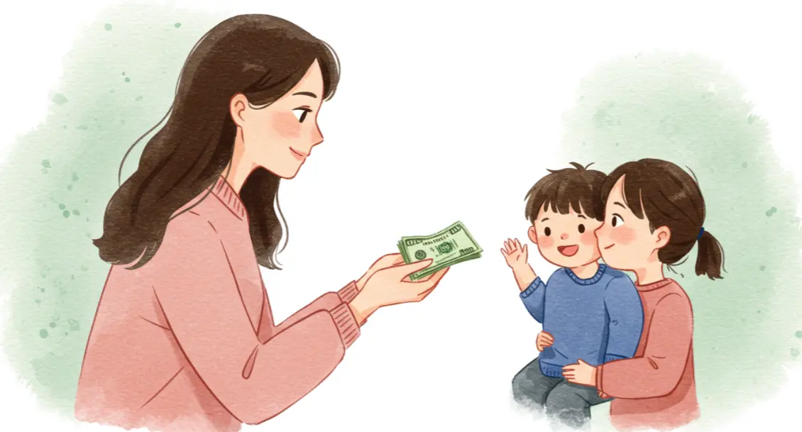 엄마가 돈 주는 꿈해몽