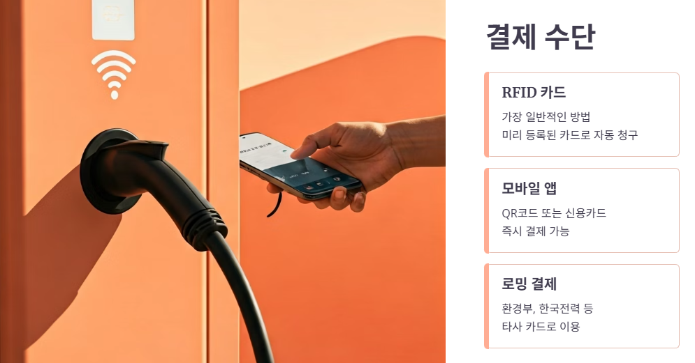 주요 결제 수단 안내