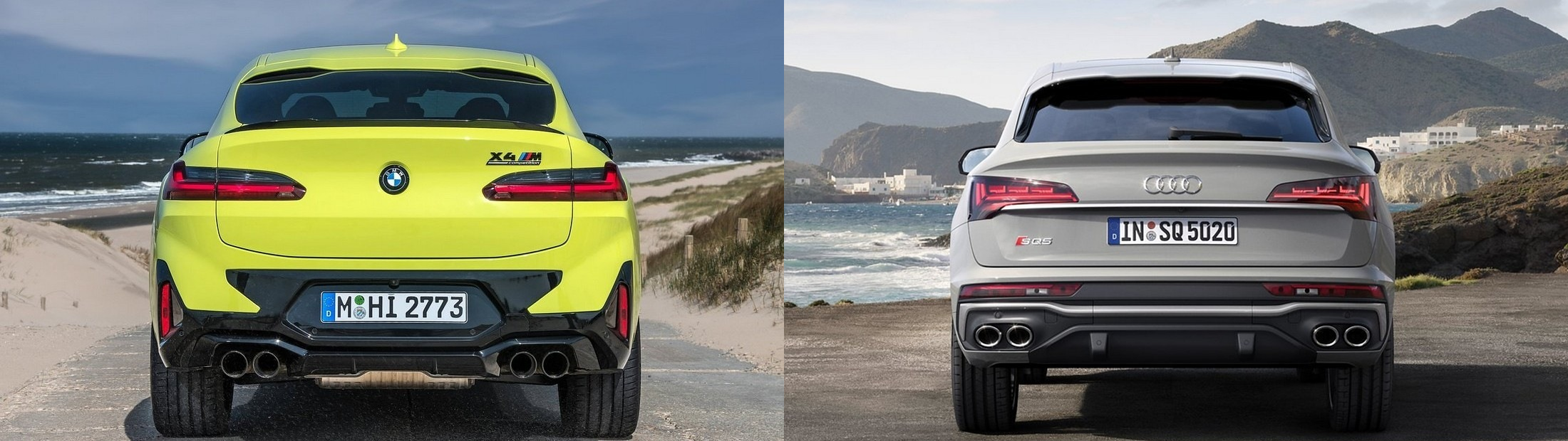 BMW X4 M, 아우디 SQ5 스포트백