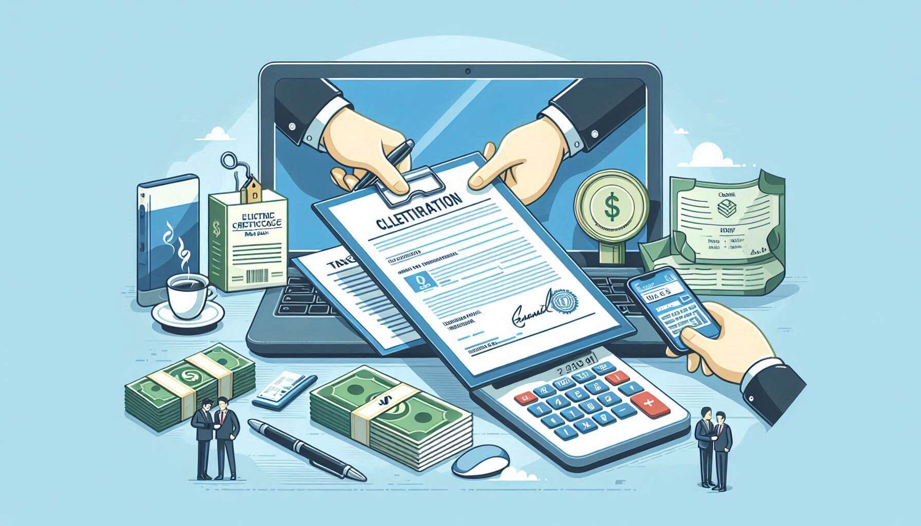 전자세금계산서용 공동인증서 발급방법