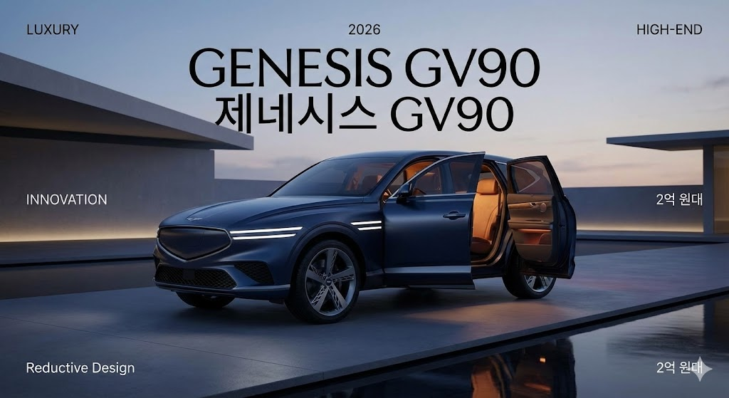 "2억 원대 제네시스 GV90, 롤스로이스를 정면 겨냥하다": 상위 1% 리더들이 2026년형 하이엔드 SUV에 열광하는 이유