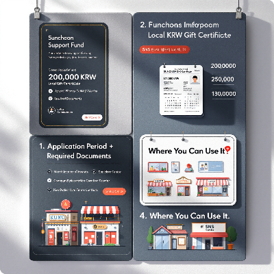 순천시 민생회복지원금 이미지