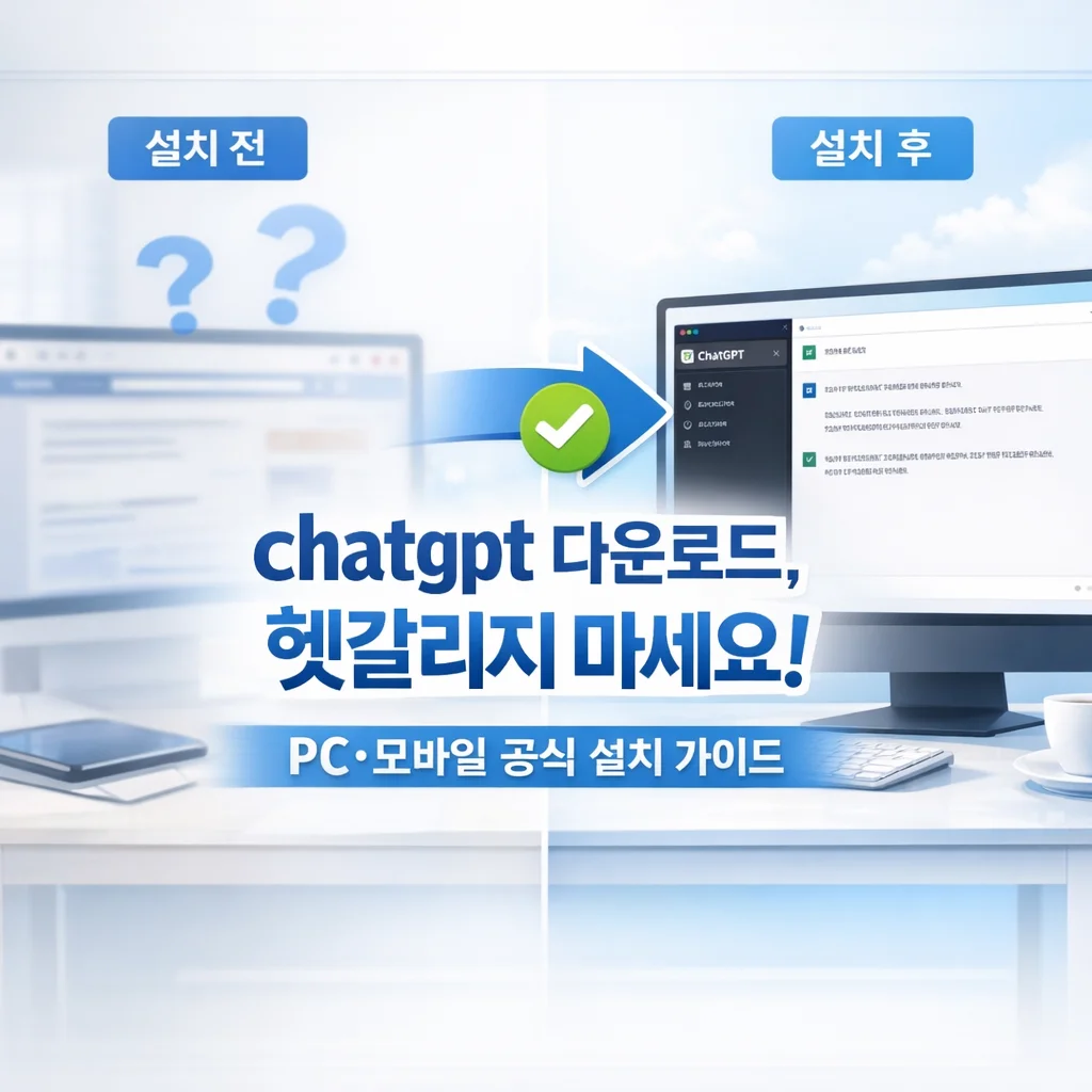 chatgpt 다운로드 방법 총정리
