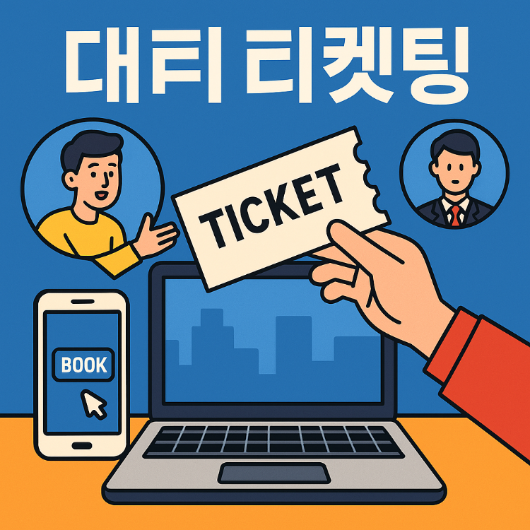 대리 티켓팅, 이렇게 준비하세요