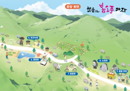 전남 화순 벚꽃