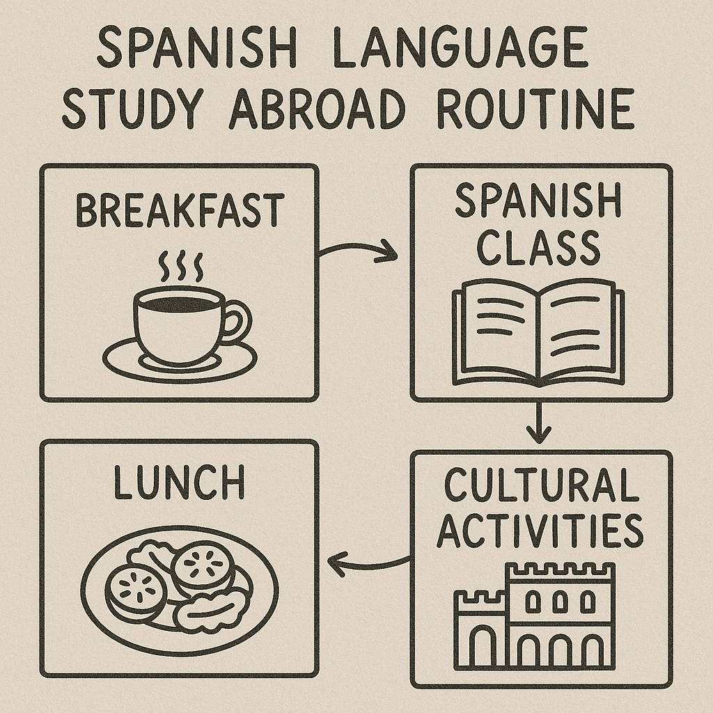 중년의 어학연수 - 실질적인 스페인어 향상은 어느 정도일까?