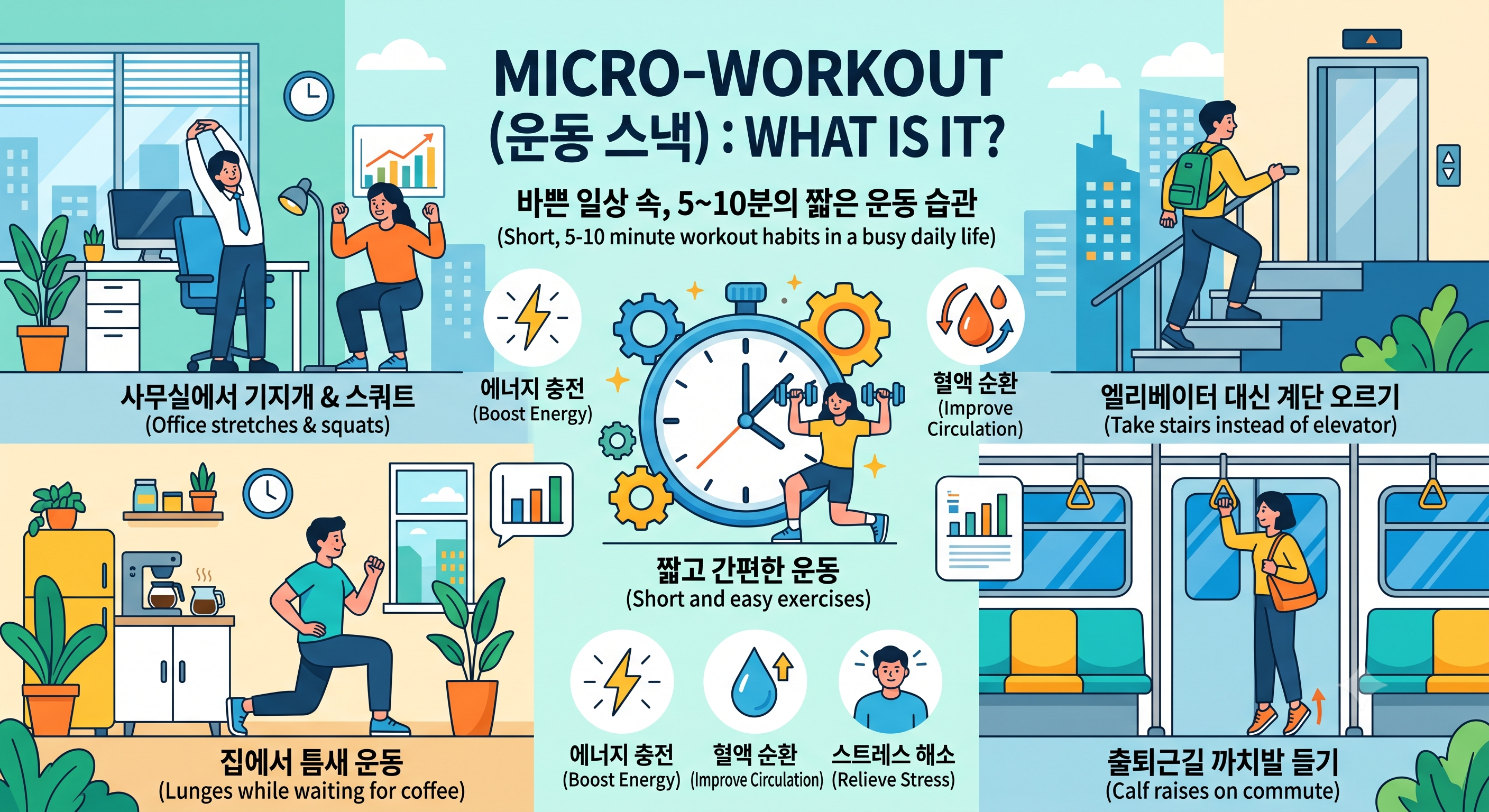 운동 스낵(Micro-workout)