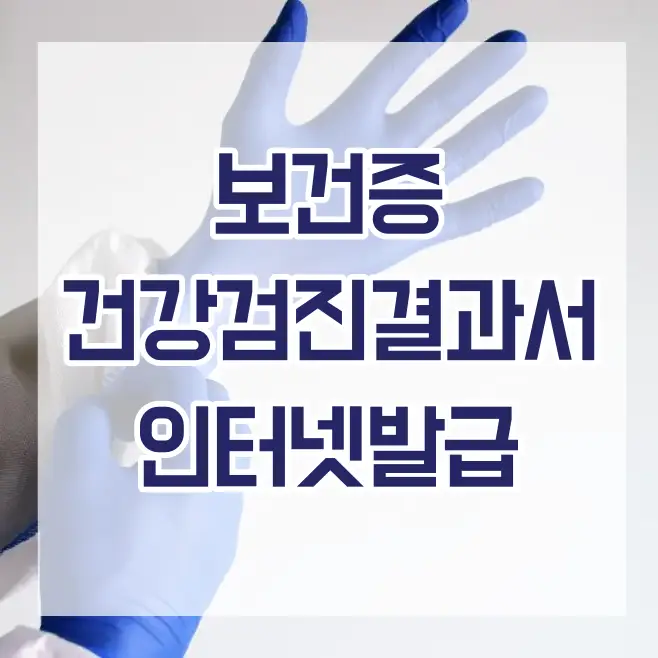 보건증 인터넷발급 썸네일