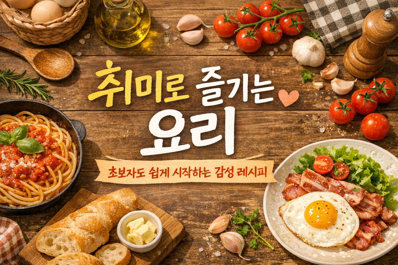 취미로 즐기는 요리