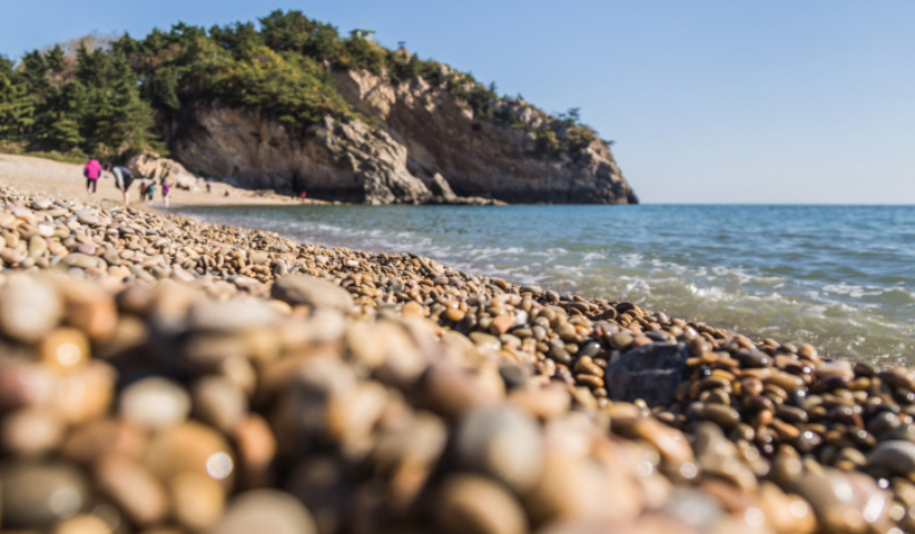 백령도 콩돌해변