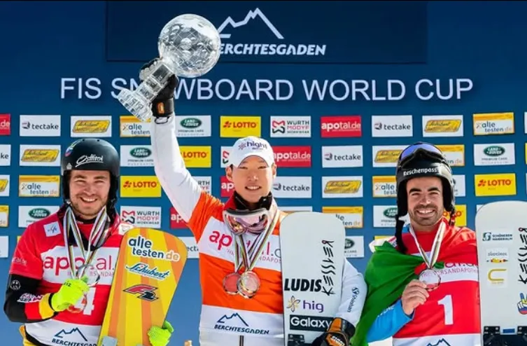 스노보드 이상호 선수