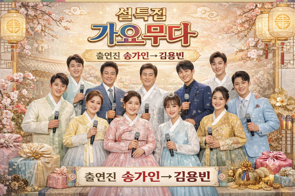 설특집 가요무대 송가인부터 김용빈까지 라인업 총정리