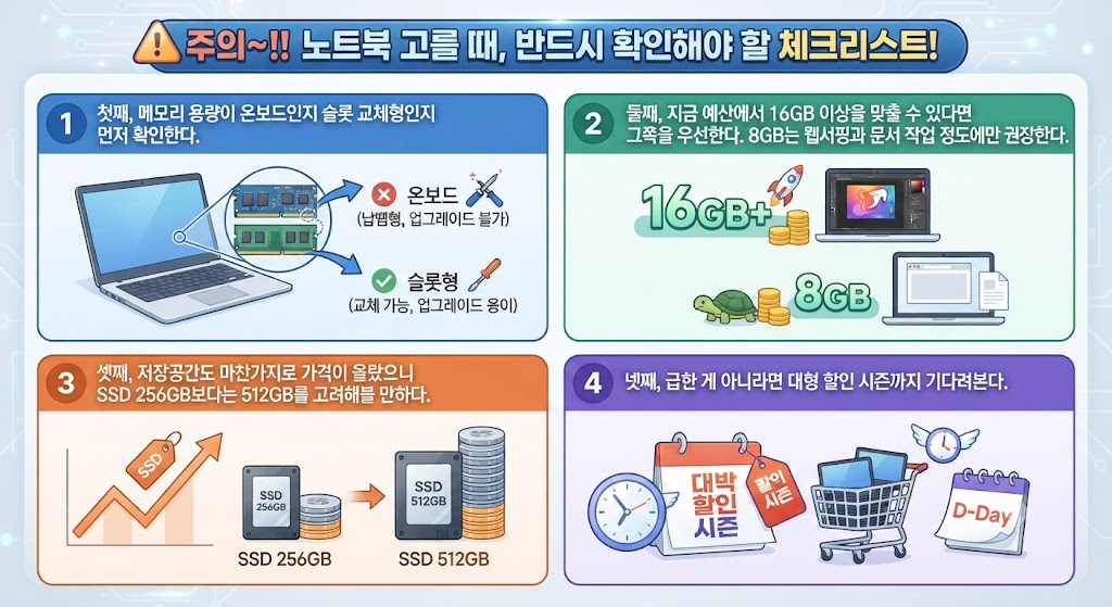 2026년 노트북 구매 가이드