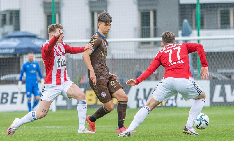 축구 경기의 모습