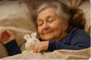 충분한 수면과 휴식이 노년의 혈액순환건강에 도움됨