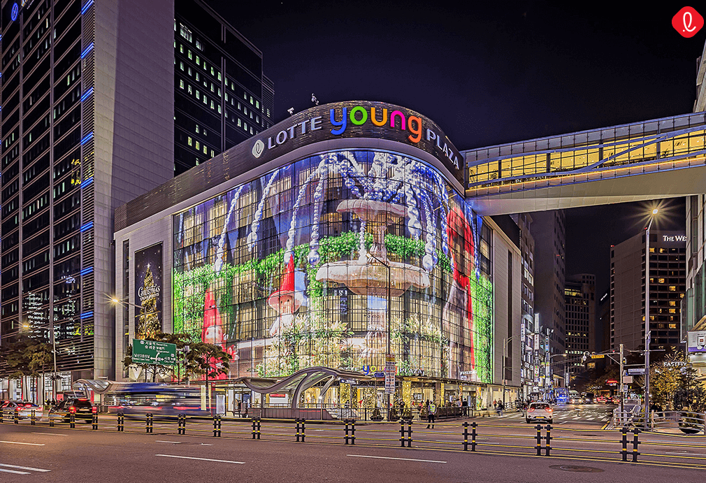 롯데월드몰-크리스마스마켓