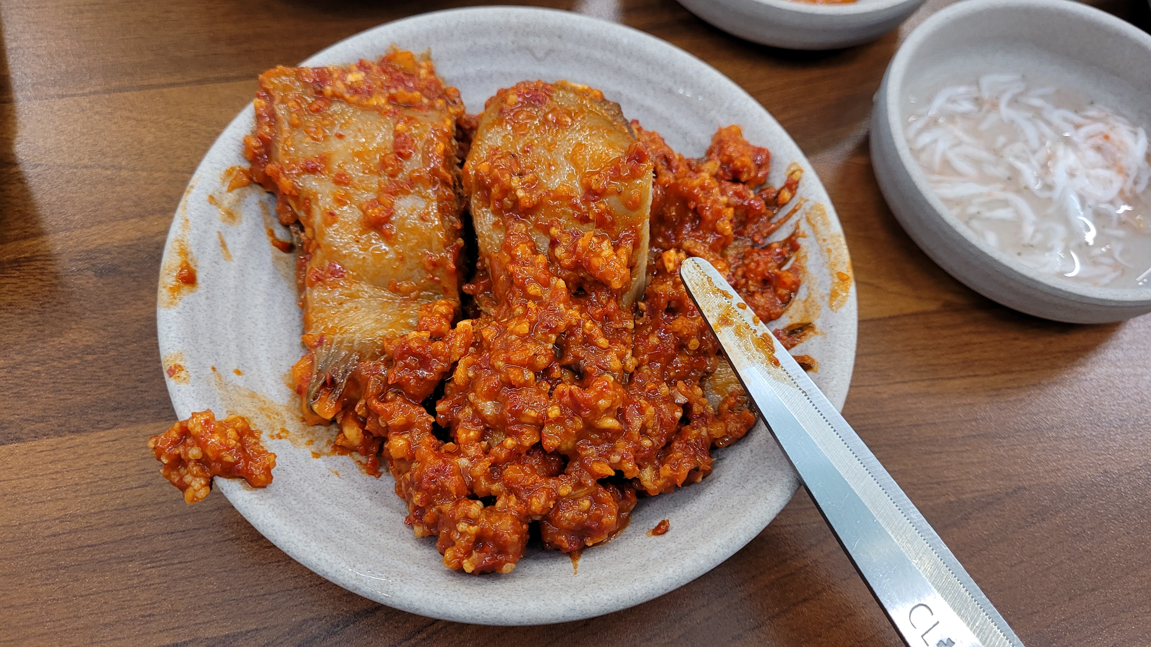 맛보기 가자미식혜
