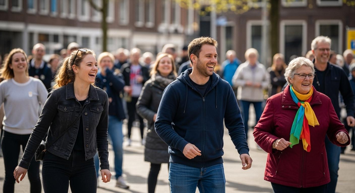 광복절 플래시몹