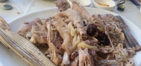 엄나무촌닭-함평-시골집-닭코스