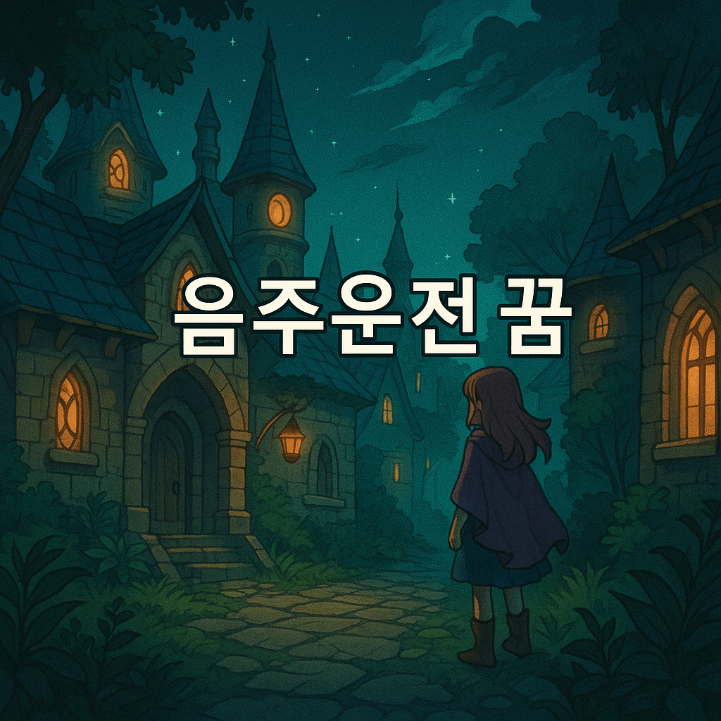 음주운전 꿈 해몽