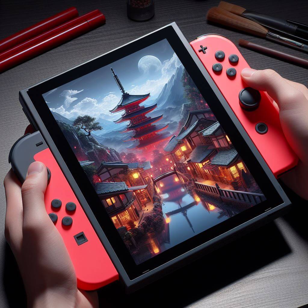 출처 ai기반 닌텐도 스위치2 상상