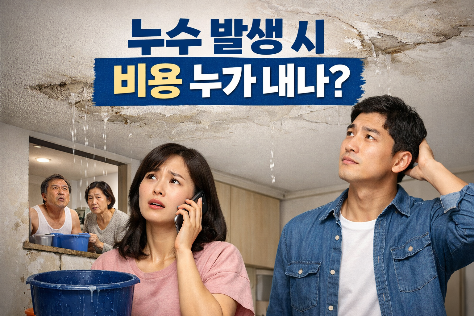 누수 발생 시 비용 누가 내나?
