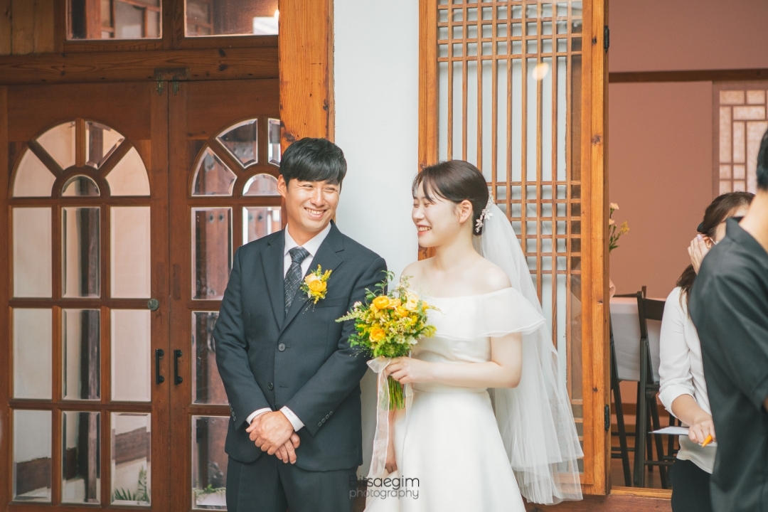 핸더스 한옥 결혼식 본식스냅 스몰웨딩