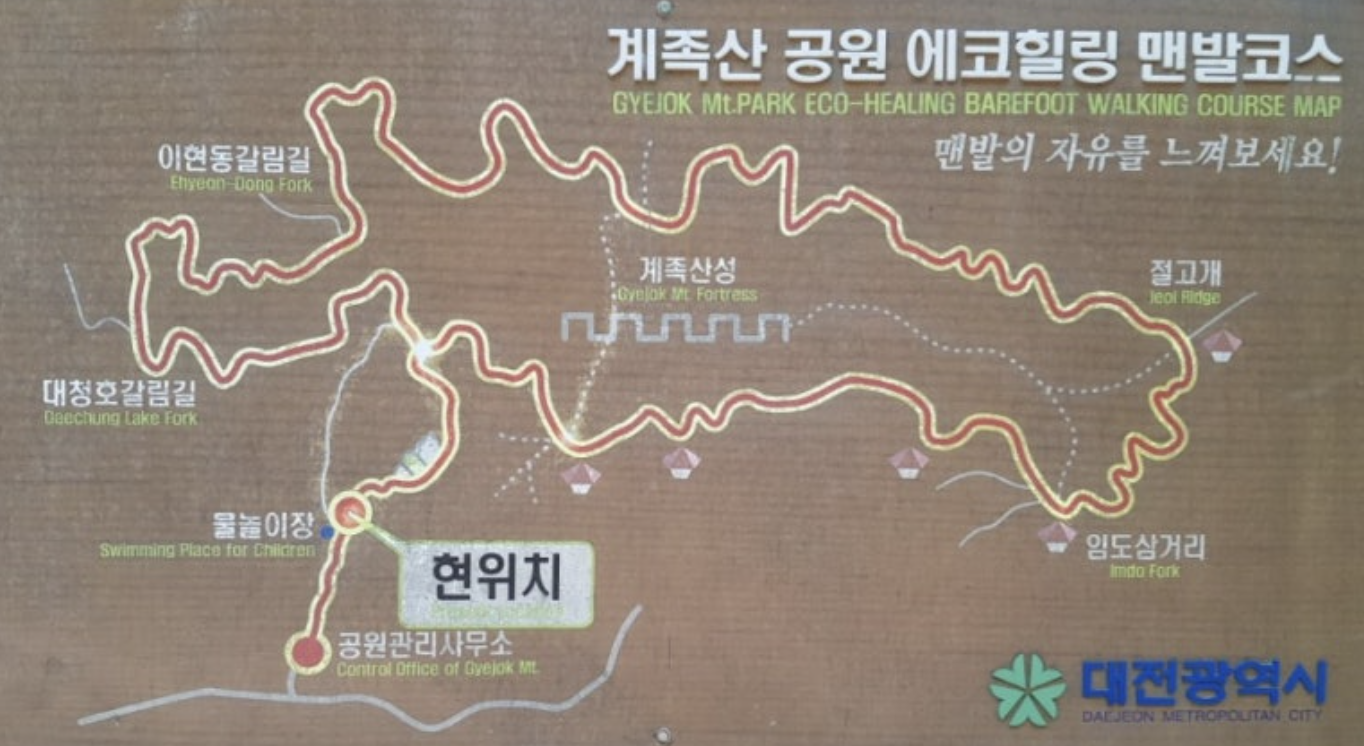 계족산 황톳길 주요 정보