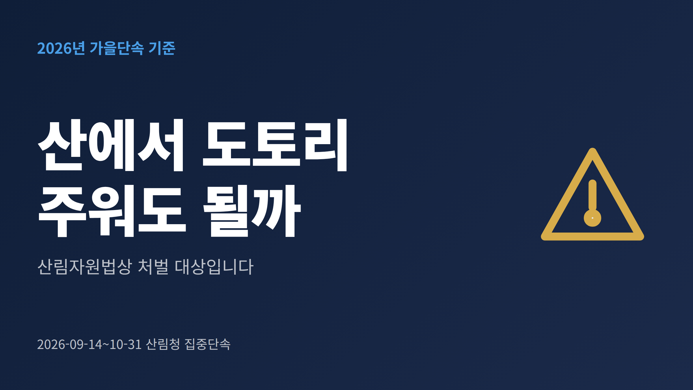 가을 산길 낙엽 위에 도토리와 밤이 떨어져 있는 모습