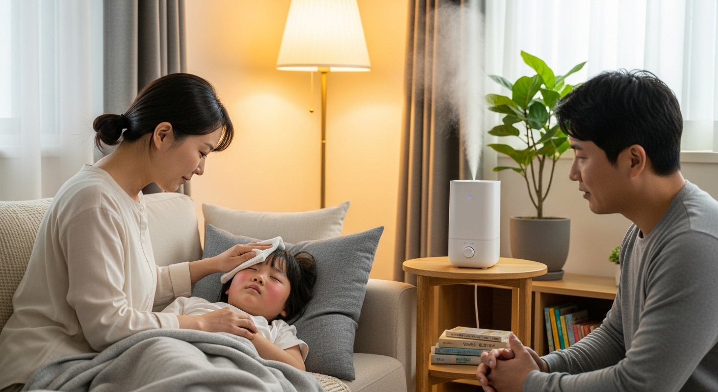 호흡기질환, 고열