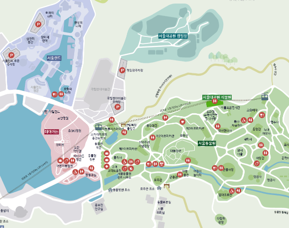 서울대공원 흡연실