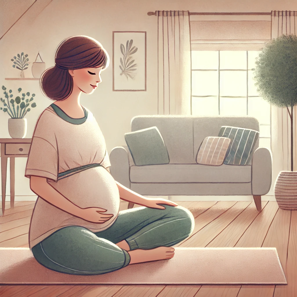 나비자세 임산부