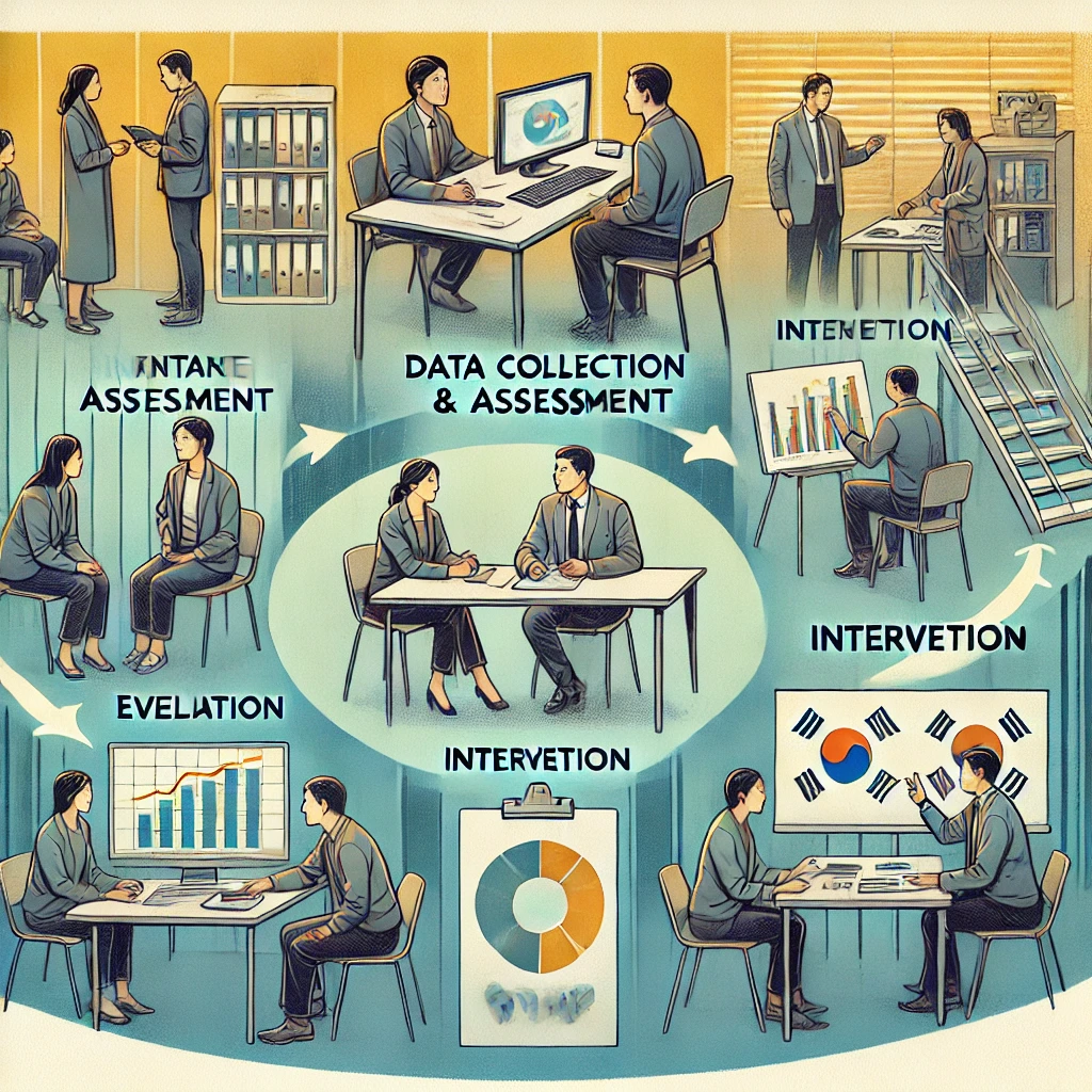 인테이크, 자료수집