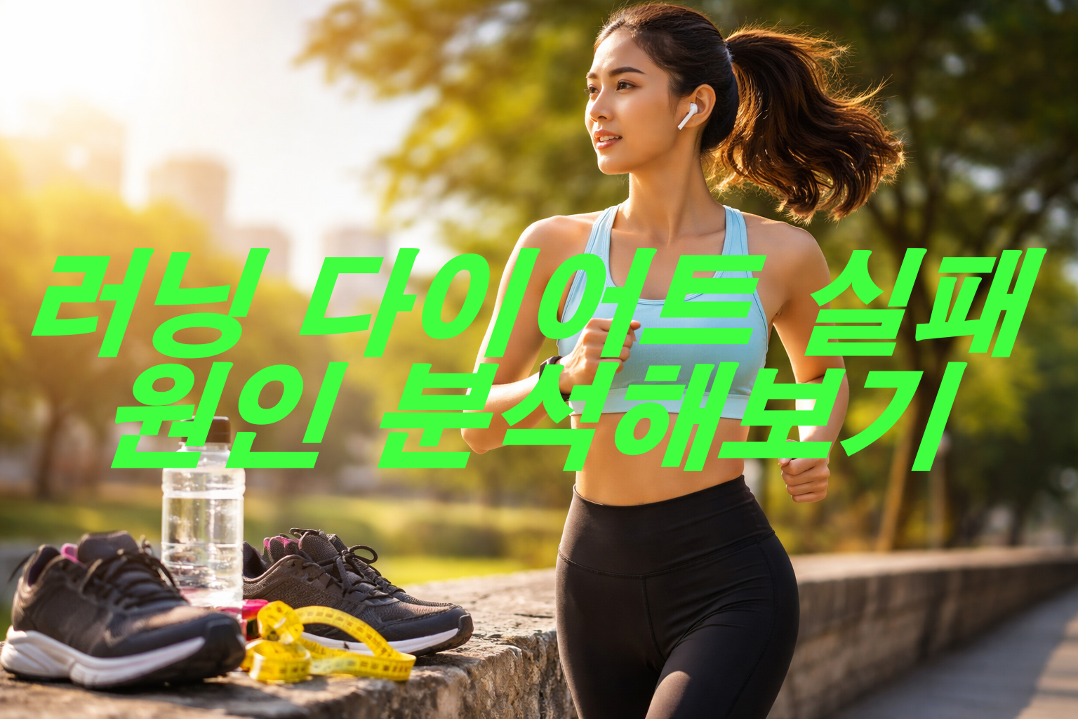 러닝 다이어트 실패 원인 분석해보기