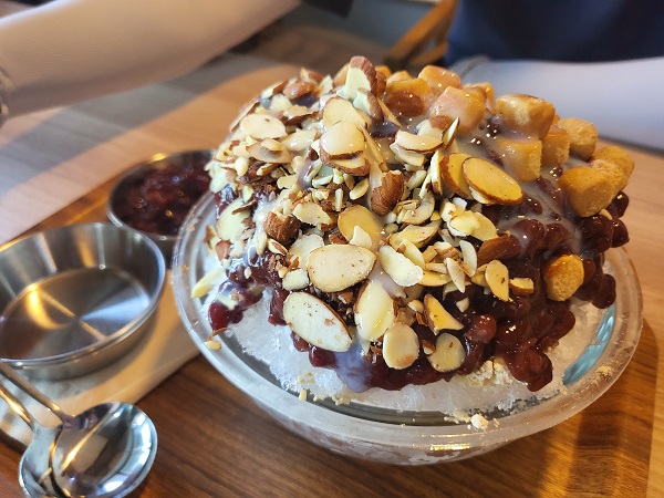 거문도 카페 오후 옛날팥빙수-4