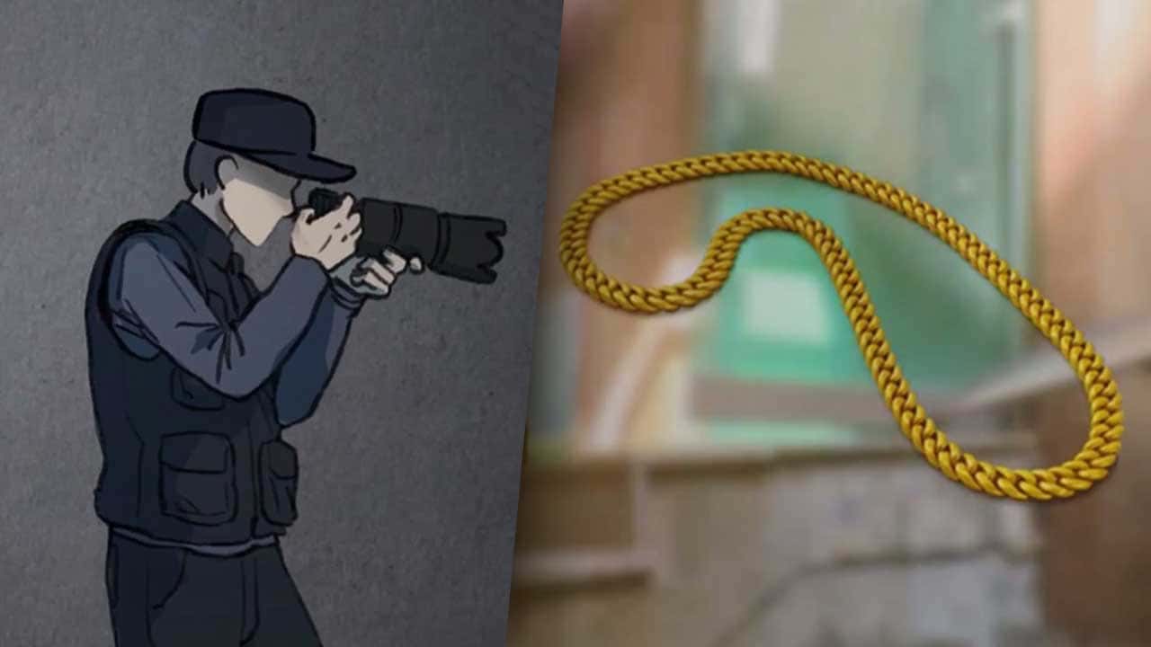 The coroner stole an expensive gold necklace that the deceased was wearing at the scene of the death.