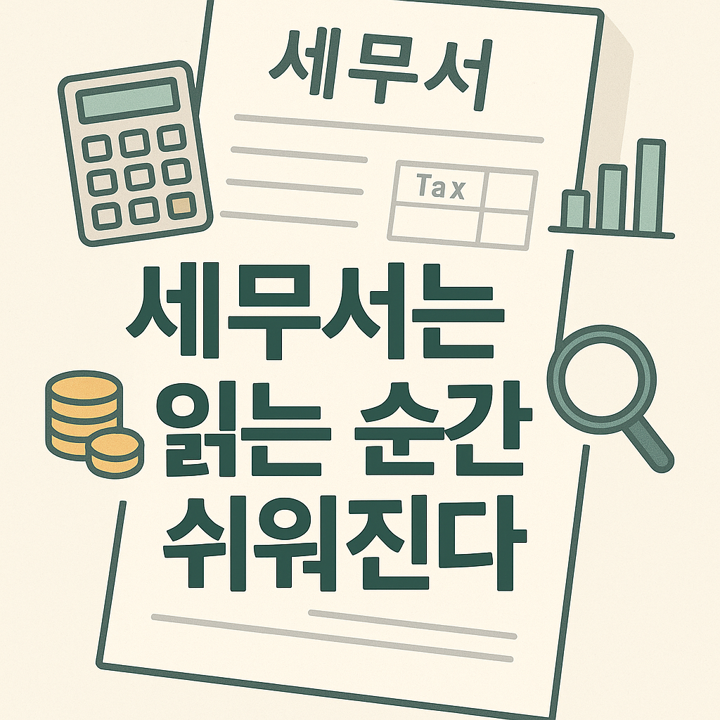 세무사 없이도 세무서를 이해하는 법