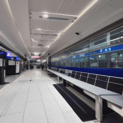 고속버스 승차 대기실