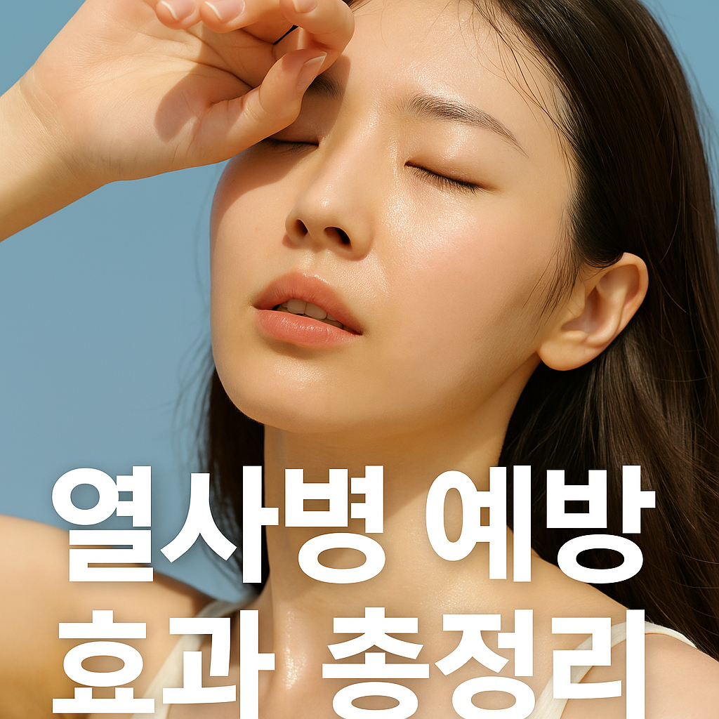 일사병과 열사병 차이, 예방법