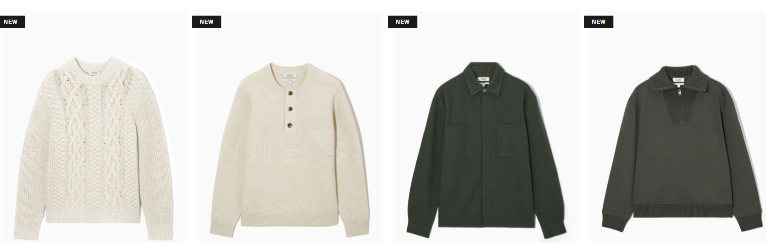 코스 COS SPA 브랜드 50$ 세일 품목 특징