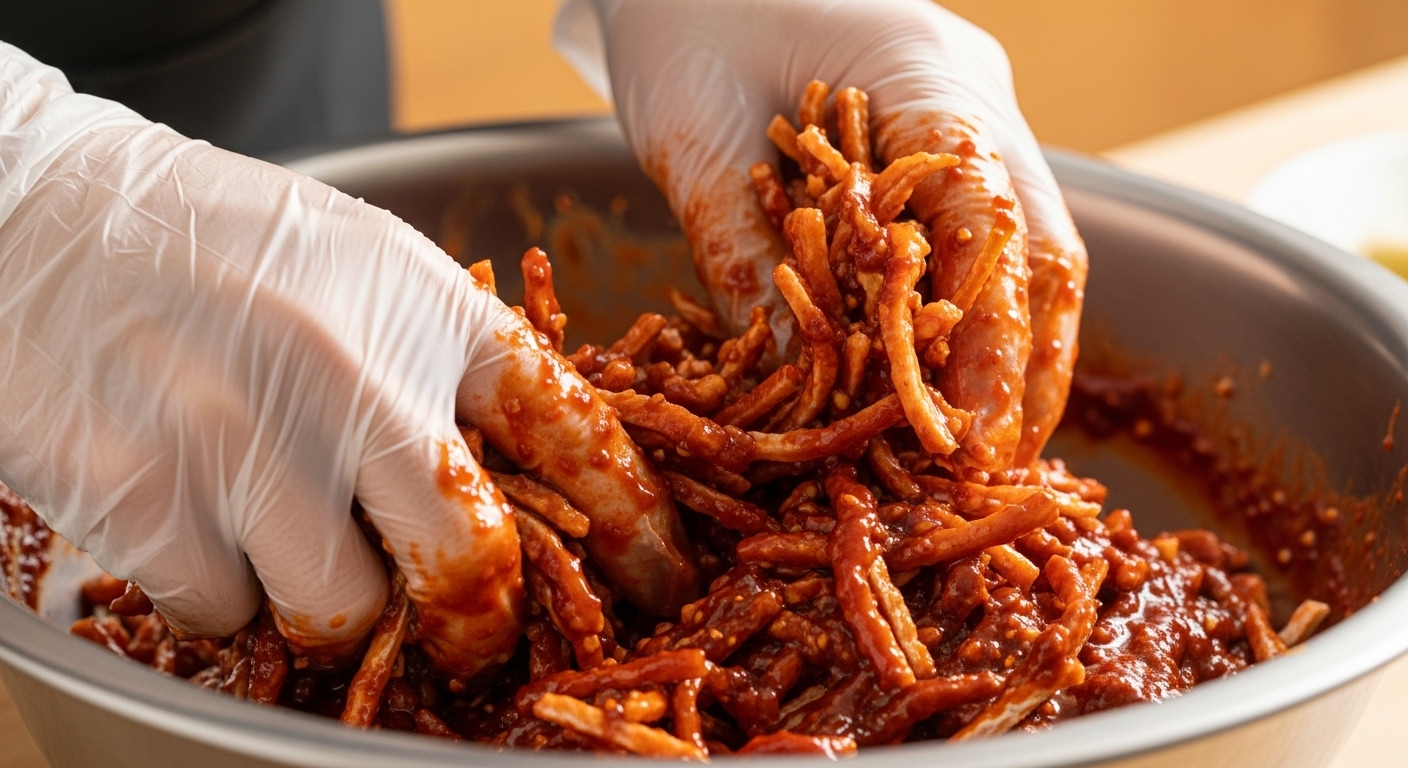 황태채 무침 만드는 법