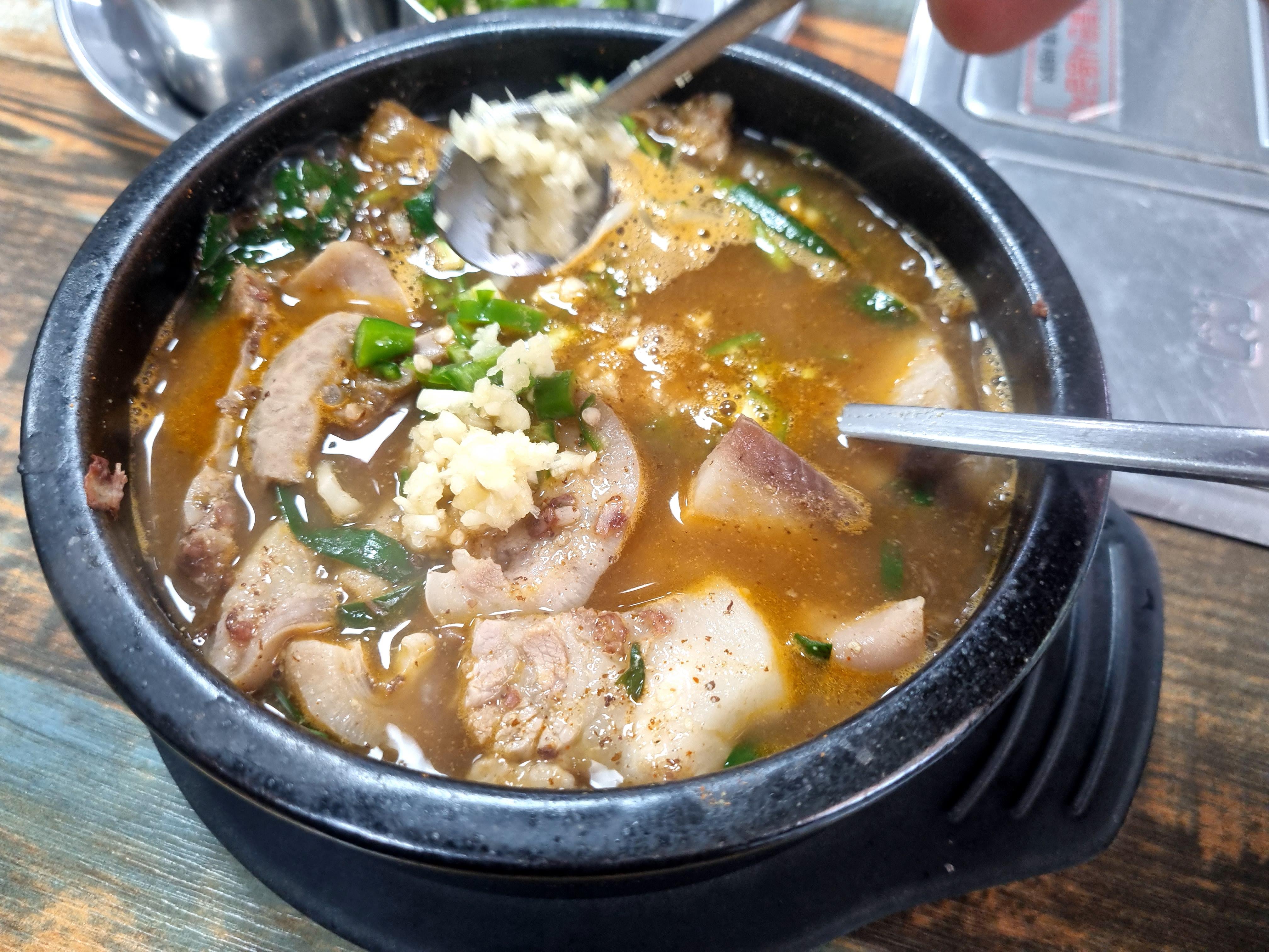 평창 방림리 전통순대국밥 맛집 &amp;quot;골목식당&amp;quot; 순대국밥 먹었습니다