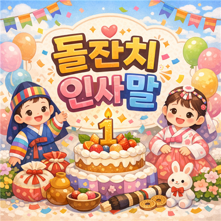 돌잔치 인사말
