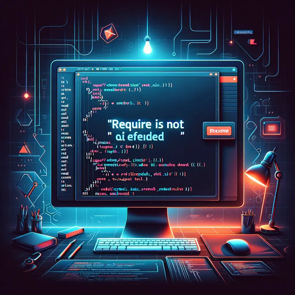 require is not defined