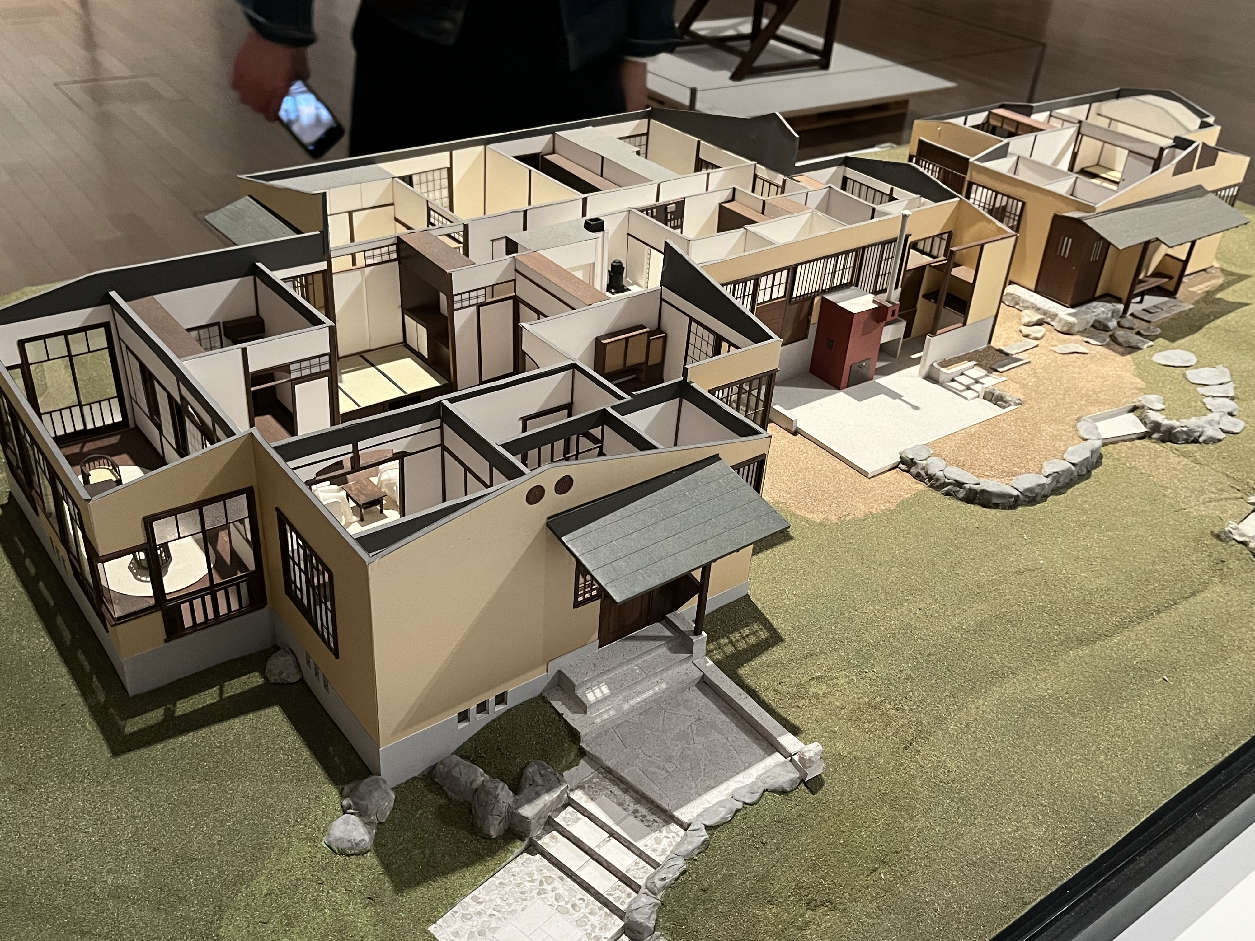 후지이 코지 초죽거 전시 모형