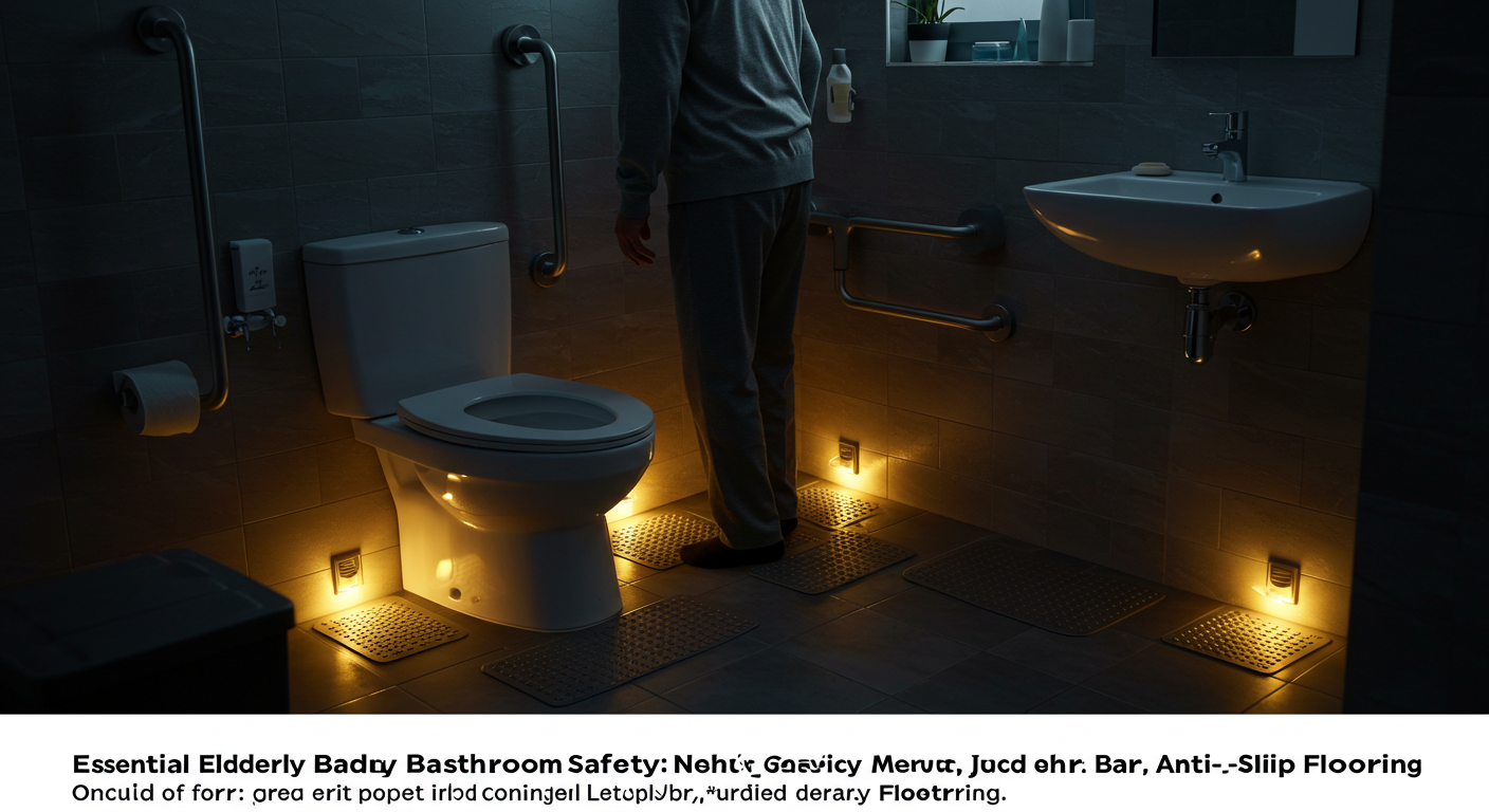 부모님 댁에 꼭 설치해야 할 것들 (야간조명, 손잡이, 미끄럼방지)